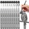 10 Black Micro-Pen Fineliner Ink Pens - Precision Multiliner Pens Micro Fine Point Drawing Pens for Sketching, Anime, Manga, Artist Illustration, Bullet Journaling, Scrapbooking